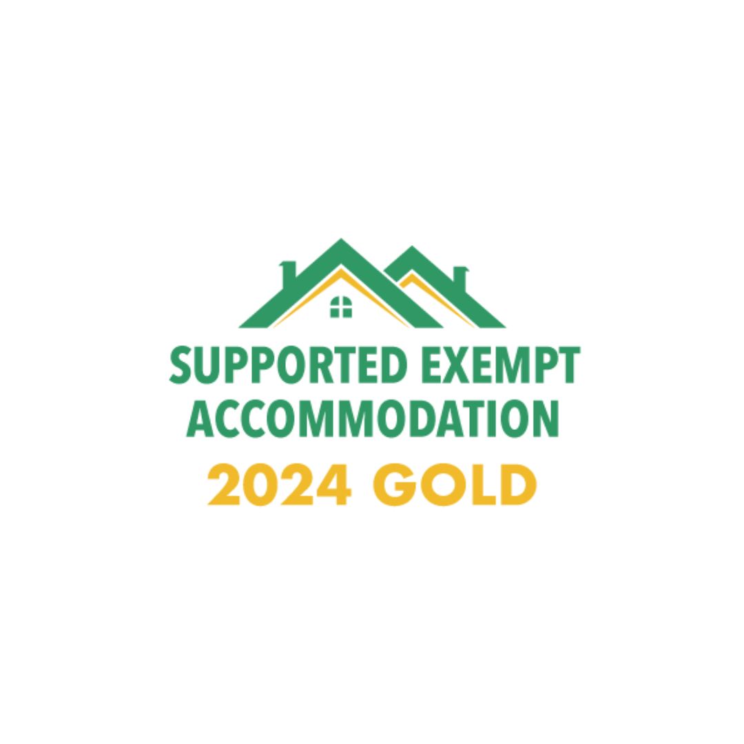 Gold badge Supported Accommodation. 